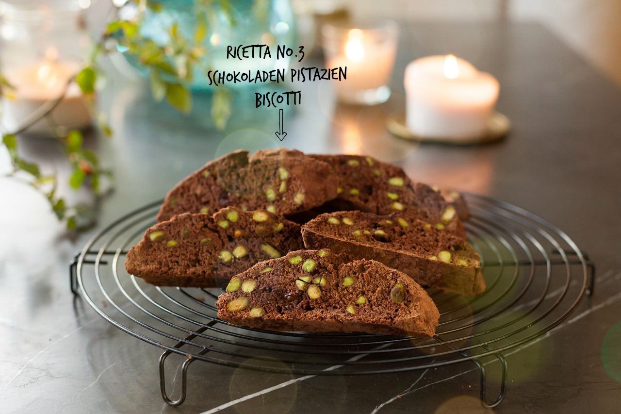 Ricetta no. 5 Schokoladen-Pistazien Biscotti